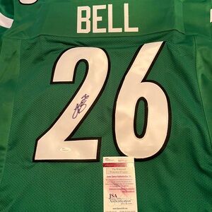 NFL Le’Veon Bell autographed NY Jets jersey
